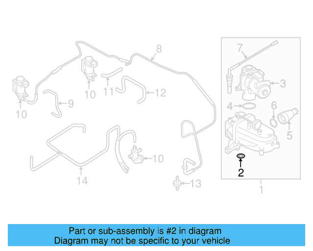 Cooler Assembly Seal N-904-520-03 - View 5