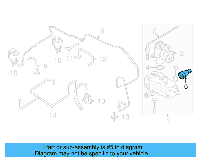 Thermostat 059-121-113-N - View 9