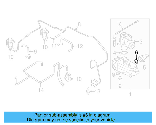 Thermostat Seal WHT-003-368 - View 6