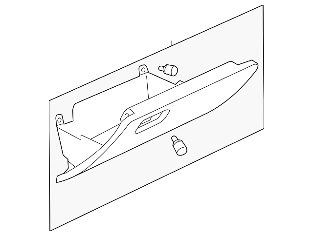Glove Box 561-857-101-C-ZA2 - View 2