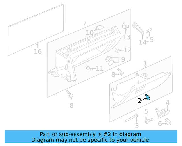 Instrument Panel Bushing Kit 6Q0-898-540 - View 7