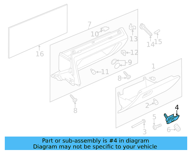 Latch 561-857-147-A-ZE4 - View 2