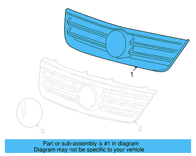 Grille 7L6-853-651-C-B41 - View 4