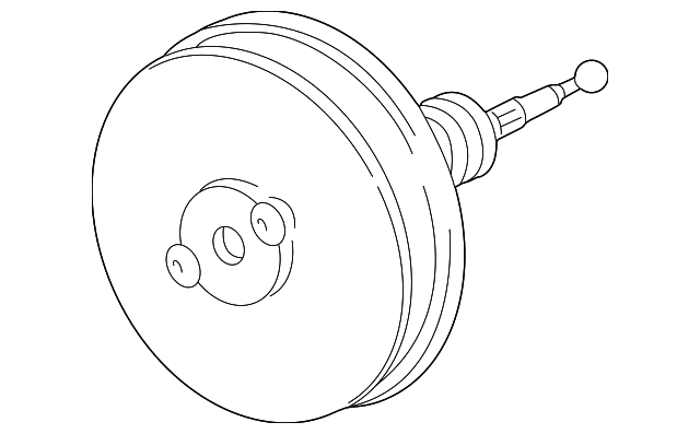 Power Booster 8D0-612-107-B - View 2