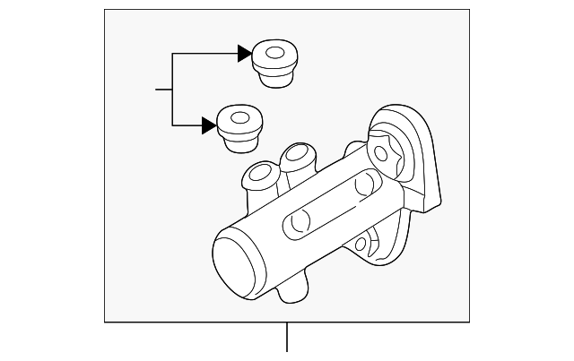 Master Cylinder 8D0-611-021-B - View 2