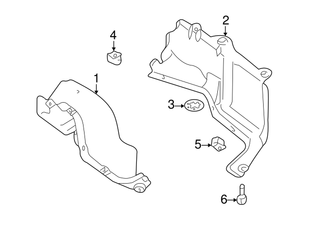 Fender Liner Screw N-907-750-01 - View 115