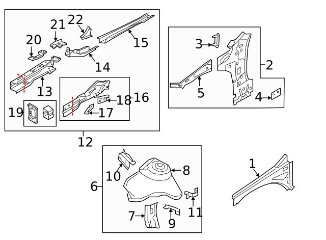 Lower Bracket 5Q0-121-409-A