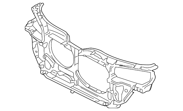 Radiator Support 3B0-805-594-BJ - View 2