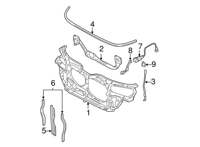 Sealing Strip 4B0-121-221-B