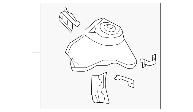 Apron Assembly 5Q0-805-115-E - View 3