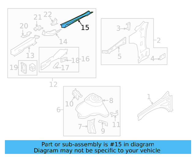 Rail Extension 5Q0-804-455 - View 8
