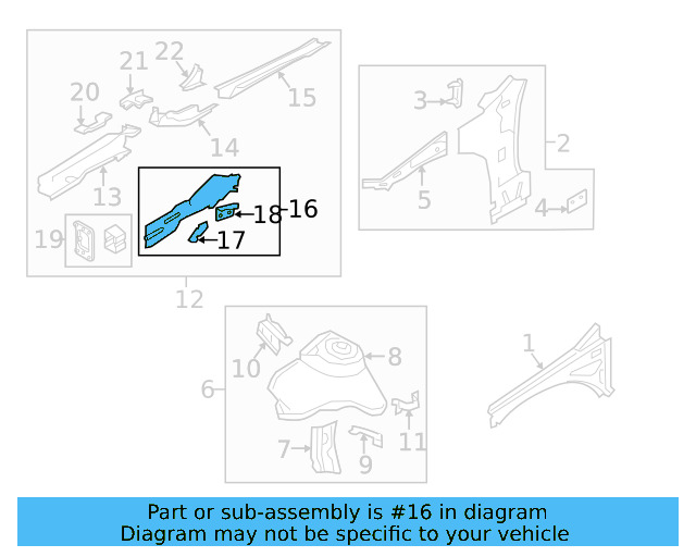 Cover Plate 5Q0-804-106 - View 12