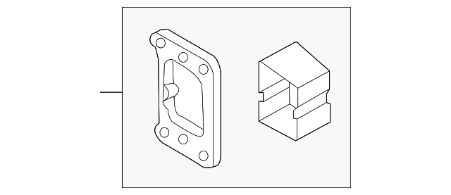 Rail End 5Q0-804-181-B - View 5