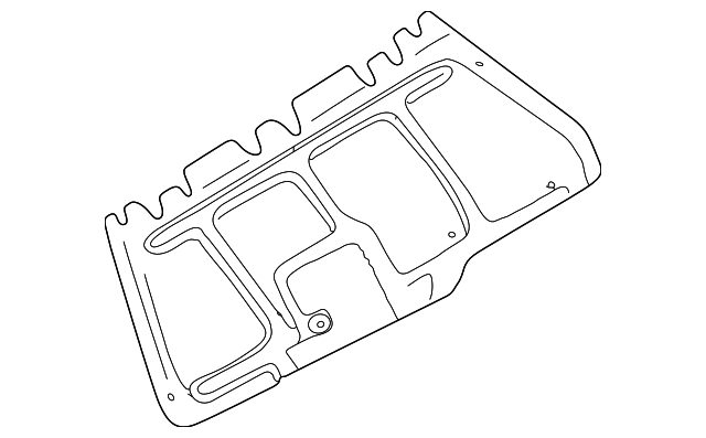 Radiator Support Splash Shield 1J0-825-237-R - View 13
