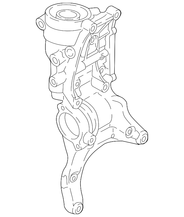 Mount Bracket 06K-903-143-D - View 2