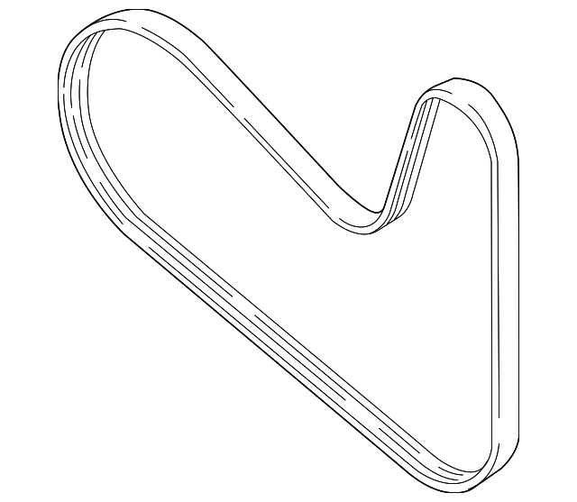 Serpentine Belt 04L-260-849-AB - View 7