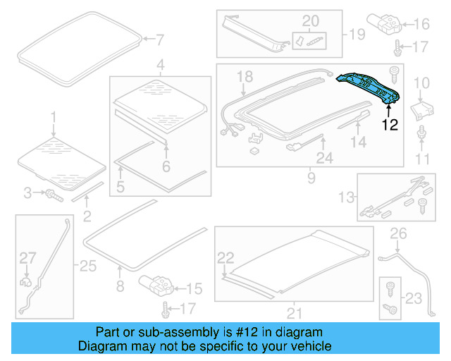 Repair Kit 7P0-898-259 - View 6