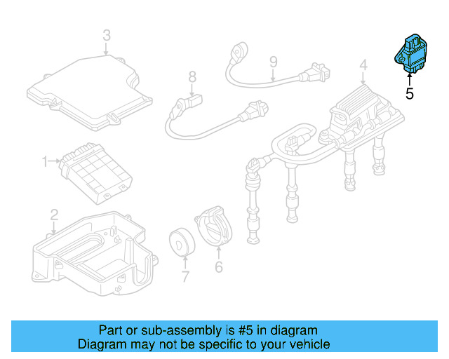 Control Module 4D0-905-351 - View 7