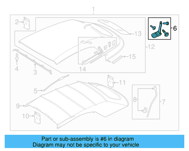 Belt Tensioner 5C3-898-633-A - View 4