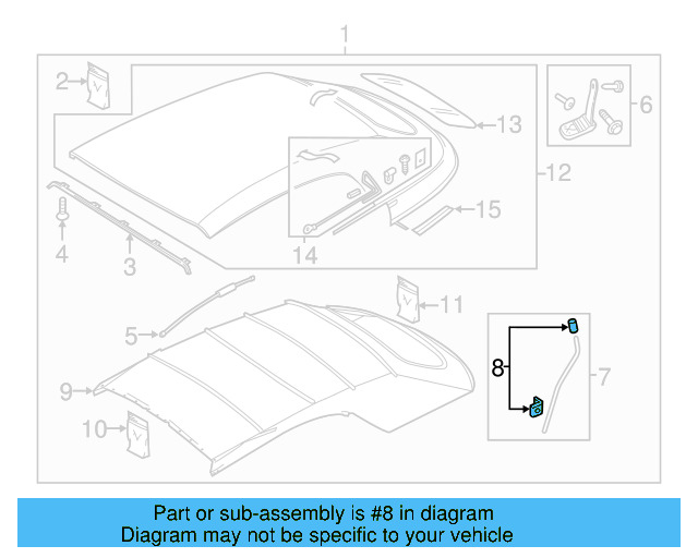 Link Assembly Hardware Kit 5C3-898-822 - View 8