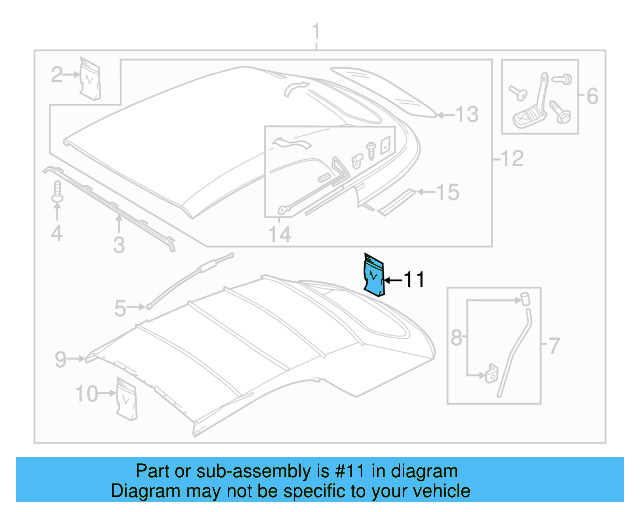 Mount Kit 5C3-898-397-A - View 3