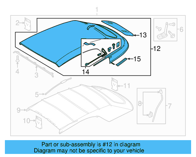 Top Assembly 5C3-871-036-B-C90 - View 7