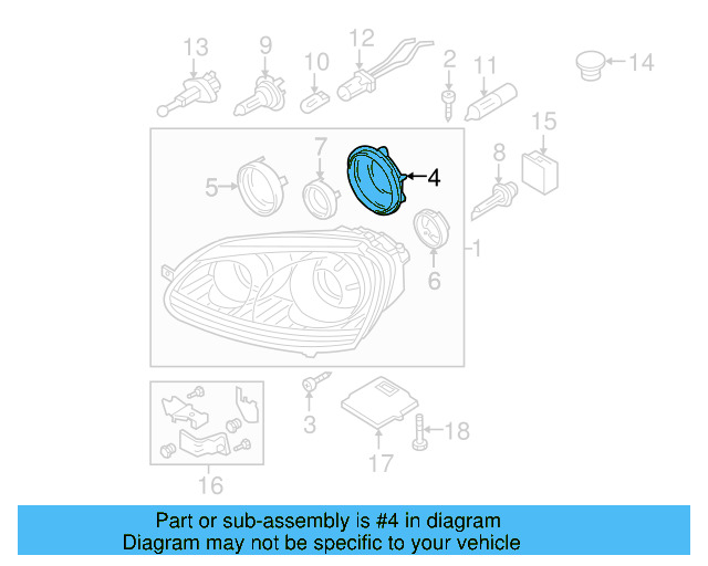 Rear Cover 7M0-941-607-A - View 11