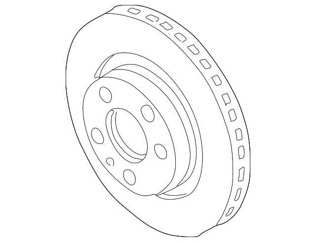 Disc Brake Rotor 1J0-615-301-P - View 15