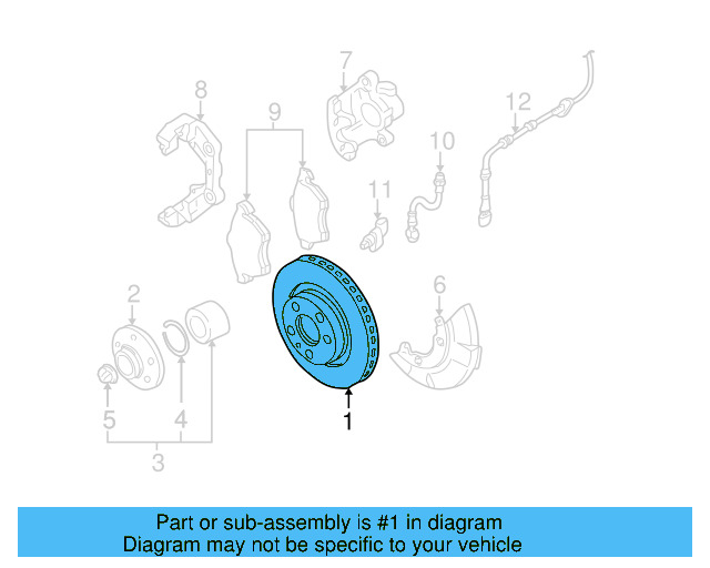 Disc Brake Rotor 1J0-615-301-P - View 16