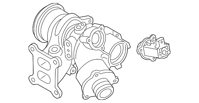 Exhaust Manifold 06K-145-874-P