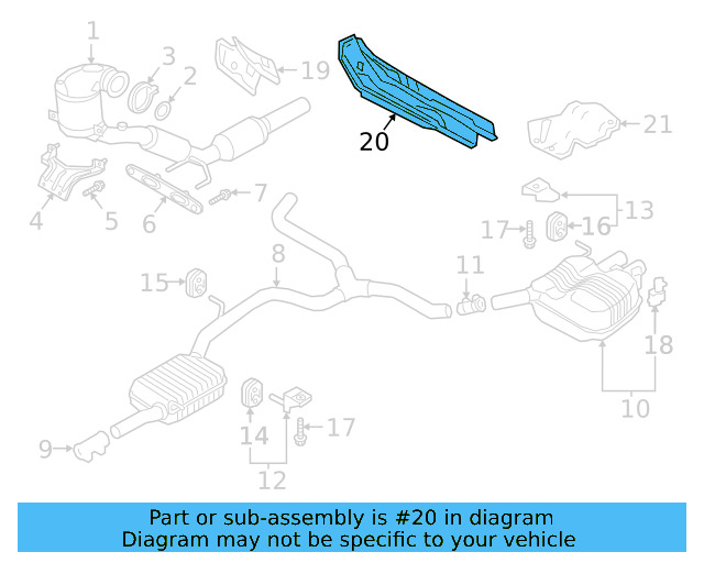 Heatshield 5Q0-825-661-CC