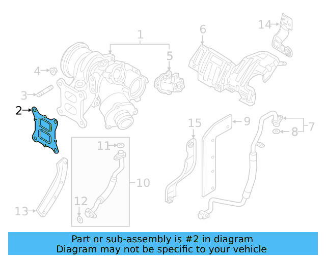 Exhaust Manifold Gasket 06L-253-039 - View 17