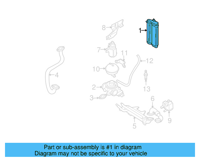 Vapor Canister 1J0-201-801-J - View 27