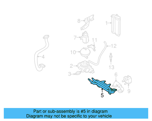 Egr Cooler 038-131-513 - View 7