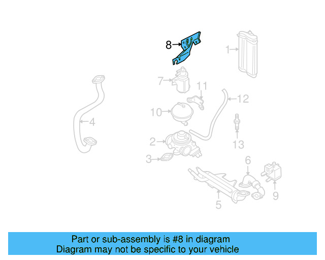 Converter Bracket 1J0-906-483-C - View 3