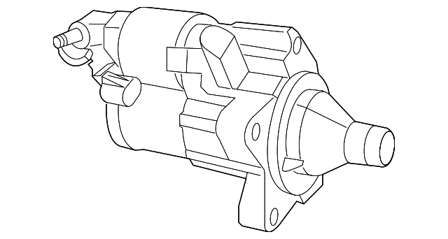 Starter 7B0-911-023-D - View 2