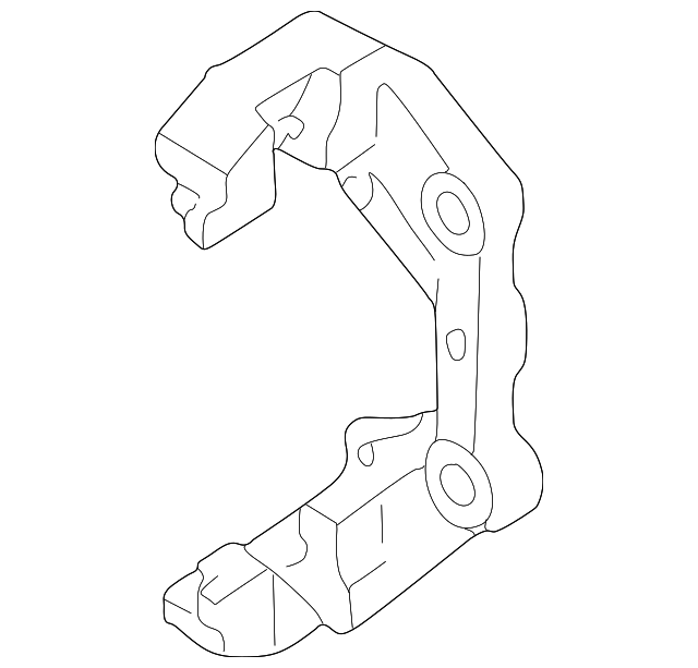 Disc Brake Caliper Bracket 3B0-615-125 - View 17