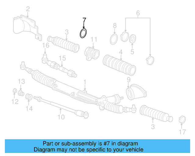 Rack And Pinion Seal N-901-809-02 - View 10