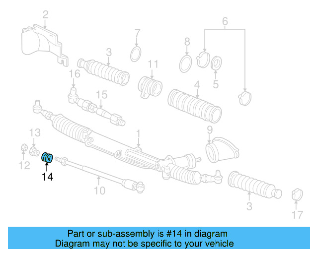 Damper Insulator 4D0-425-197-A - View 3