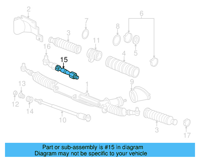 Tie Rod Assembly 4B0-419-801-M - View 7