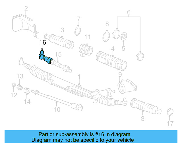 Outer Tie Rod 4F0-419-811-E - View 19