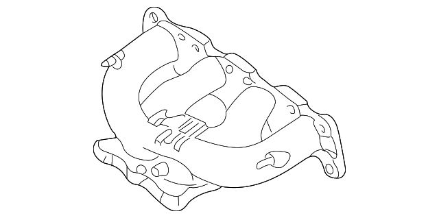Exhaust Manifold 06A-253-033-AL - View 14