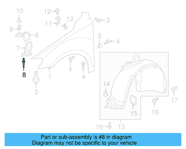 Fender Stud N-911-390-01 - View 18