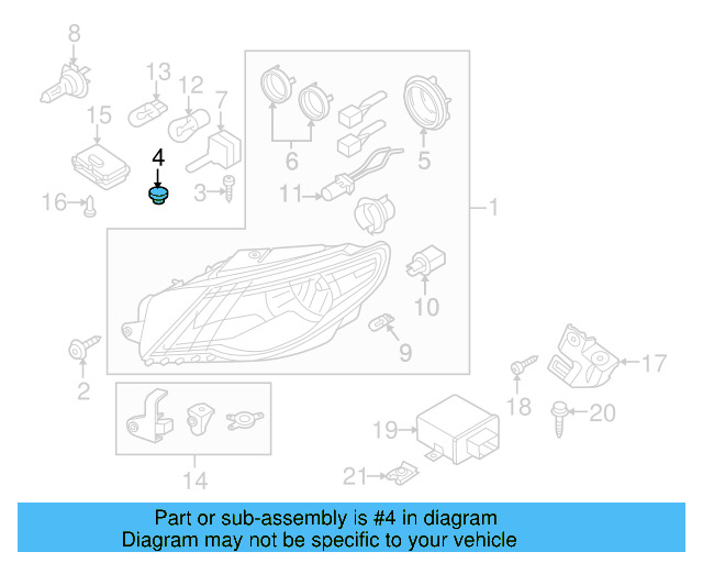 Cap 3C8-941-041 - View 16