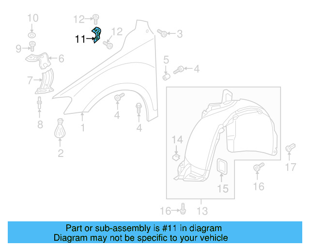 Stay Bracket 5NA-809-471-A - View 4