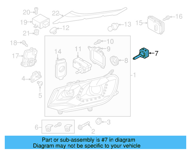 Hid Bulb N-107-218-06 - View 30