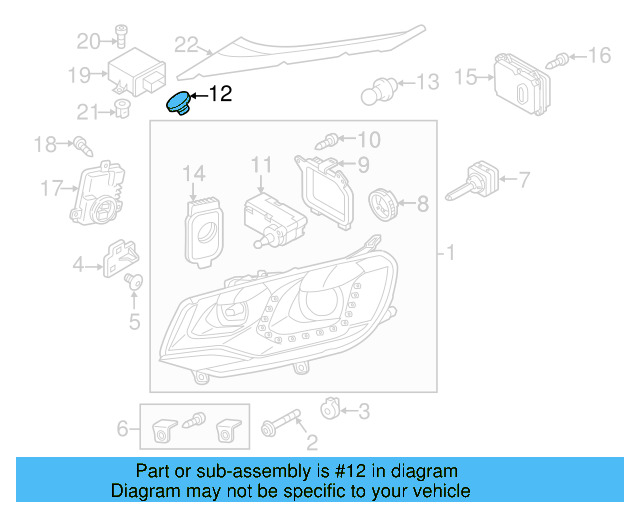 Inner Cover 7P0-941-608-B - View 6