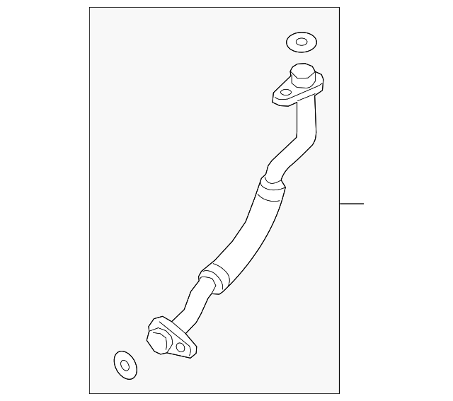 Oil Return Tube 06K-145-735-T