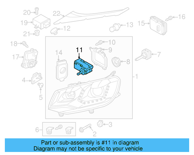 Motor 4H0-941-295 - View 14