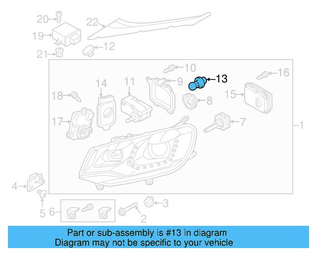 Turn Signal Light Bulb N-107-331-02 - View 28